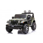 Elektrické autíčko Jeep Wrangler Rubicon 4x4 - camo